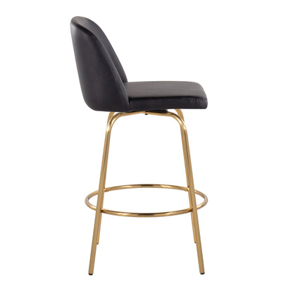 Majestic Office Furniture 26" Fixed-Height Counter Stool - Set of 2