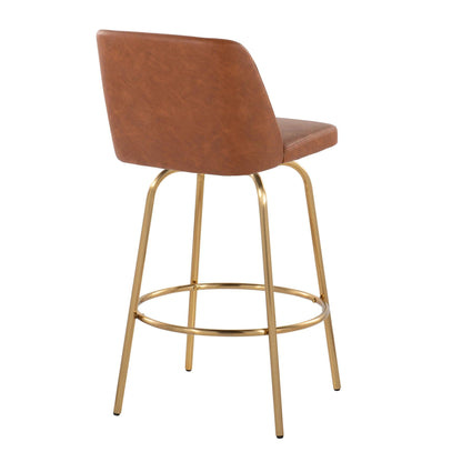 Majestic Office Furniture 26" Fixed-Height Counter Stool - Set of 2