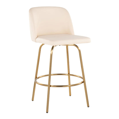 Majestic Office Furniture 26" Fixed-Height Counter Stool - Set of 2