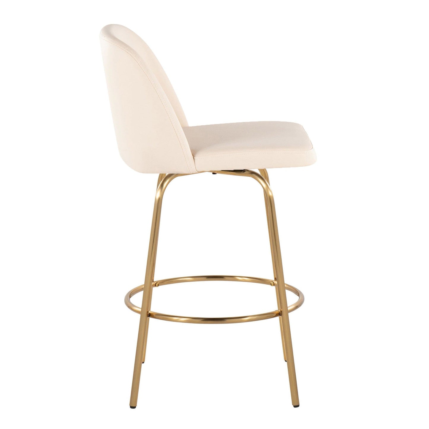 Majestic Office Furniture 26" Fixed-Height Counter Stool - Set of 2