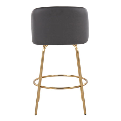 Majestic Office Furniture 26" Fixed-Height Counter Stool - Set of 2