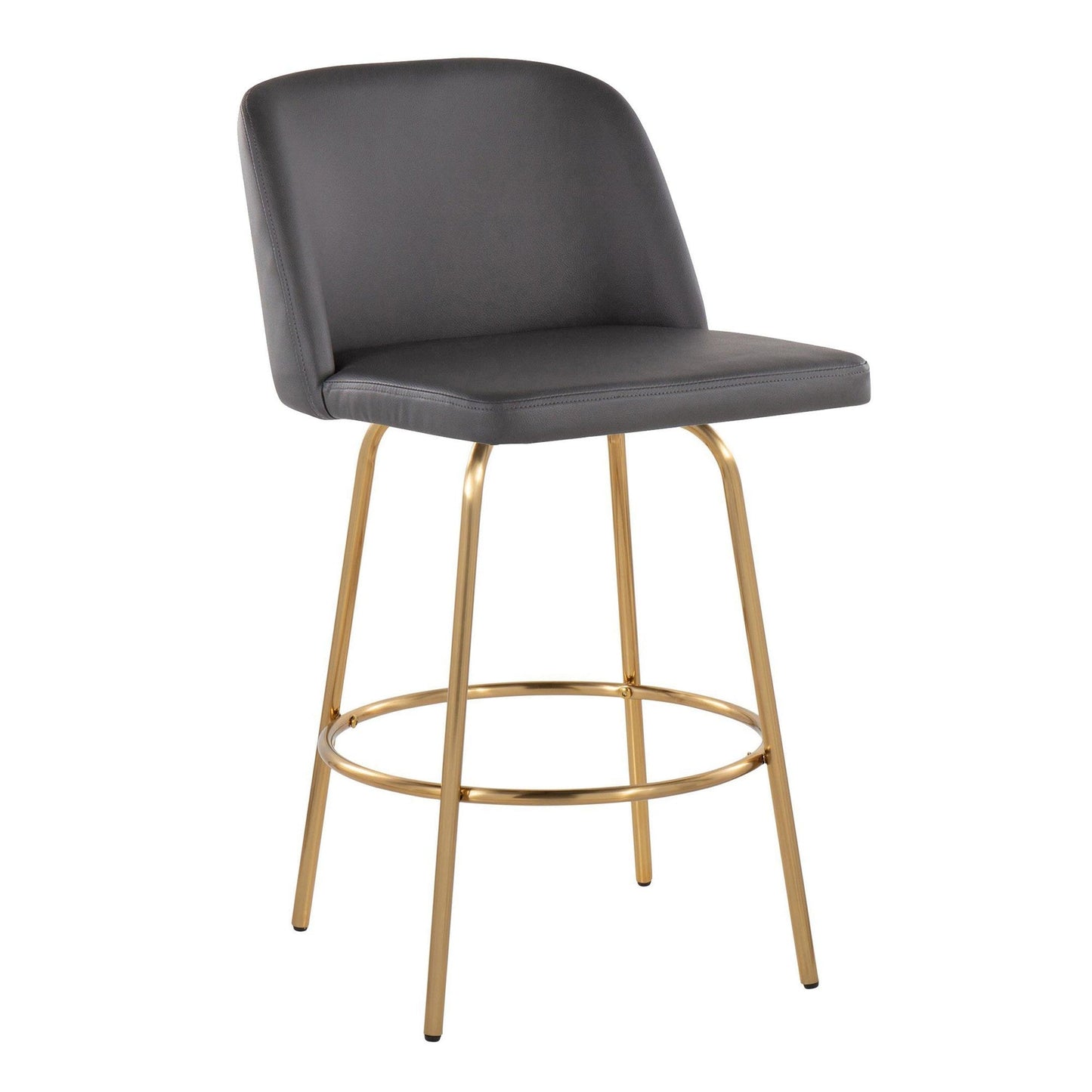 Majestic Office Furniture 26" Fixed-Height Counter Stool - Set of 2