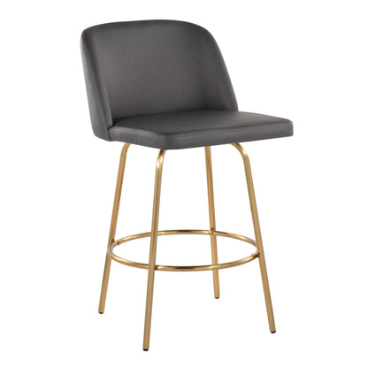 Majestic Office Furniture 26" Fixed-Height Counter Stool - Set of 2