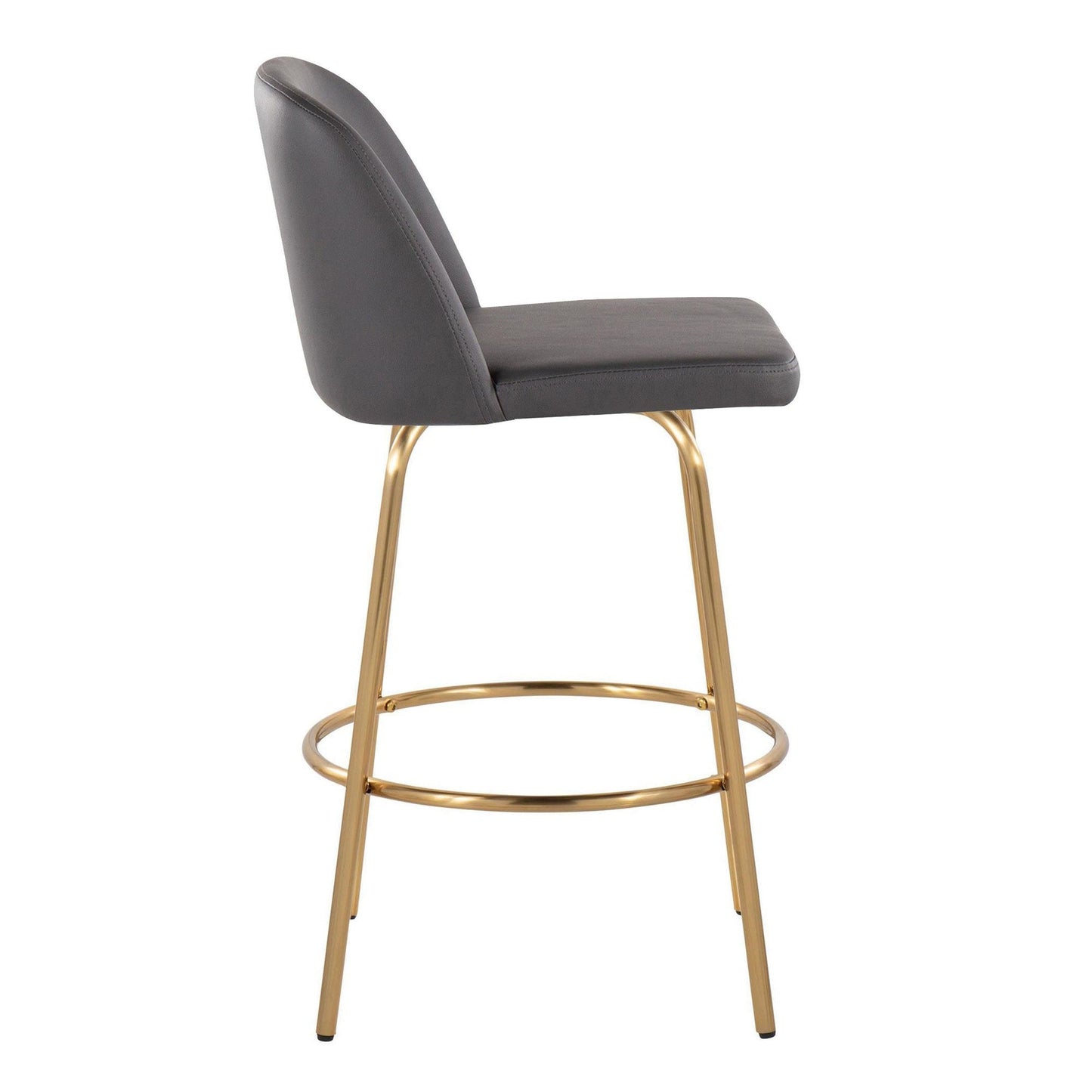 Majestic Office Furniture 26" Fixed-Height Counter Stool - Set of 2