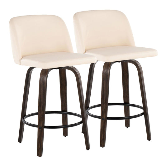 Majestic Office Furniture 26" Fixed-Height Counter Stool - Set of 2