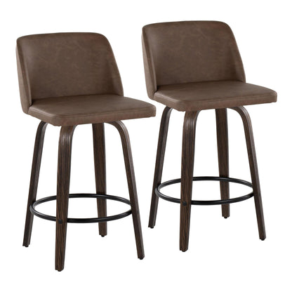 Majestic Office Furniture 26" Fixed-Height Counter Stool - Set of 2