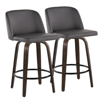 Majestic Office Furniture 26" Fixed-Height Counter Stool - Set of 2