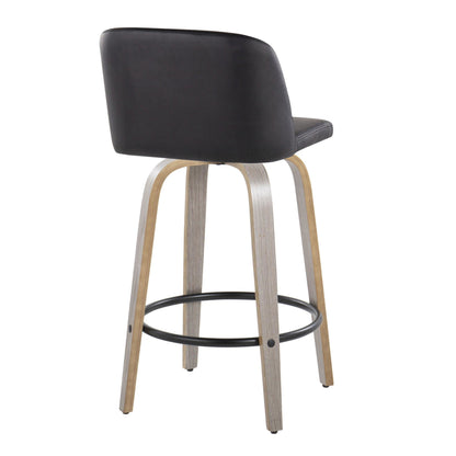 Majestic Office Furniture 26" Fixed-Height Counter Stool - Set of 2