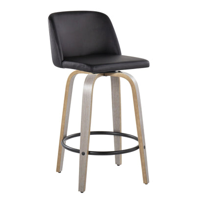 Majestic Office Furniture 26" Fixed-Height Counter Stool - Set of 2
