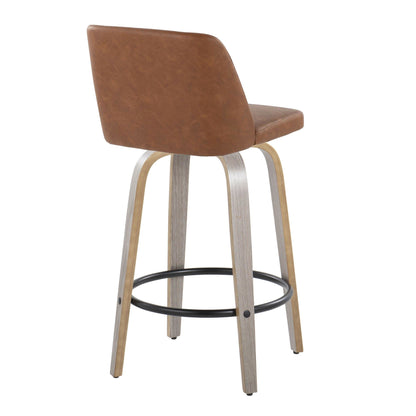 Majestic Office Furniture 26" Fixed-Height Counter Stool - Set of 2