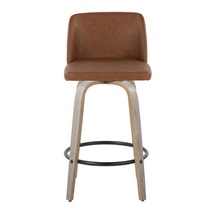 Majestic Office Furniture 26" Fixed-Height Counter Stool - Set of 2