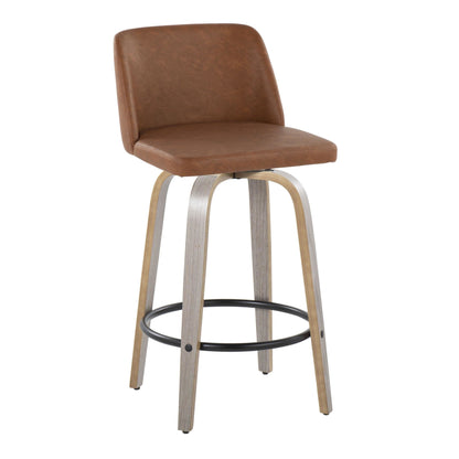 Majestic Office Furniture 26" Fixed-Height Counter Stool - Set of 2