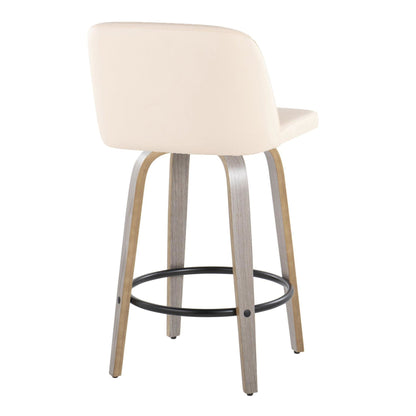 Majestic Office Furniture 26" Fixed-Height Counter Stool - Set of 2