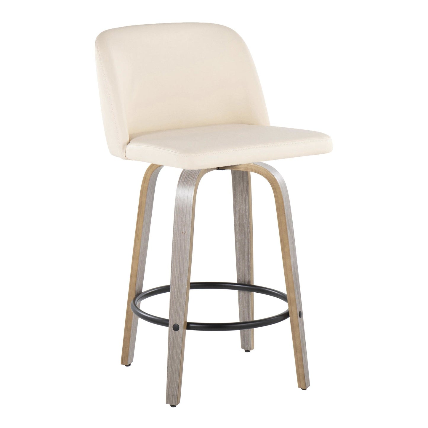 Majestic Office Furniture 26" Fixed-Height Counter Stool - Set of 2