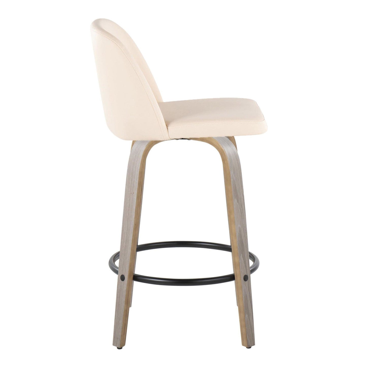 Majestic Office Furniture 26" Fixed-Height Counter Stool - Set of 2
