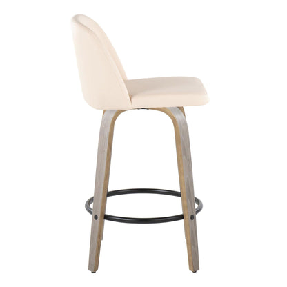 Majestic Office Furniture 26" Fixed-Height Counter Stool - Set of 2