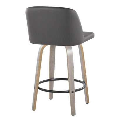 Majestic Office Furniture 26" Fixed-Height Counter Stool - Set of 2