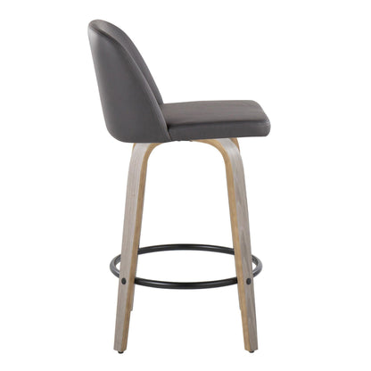 Majestic Office Furniture 26" Fixed-Height Counter Stool - Set of 2