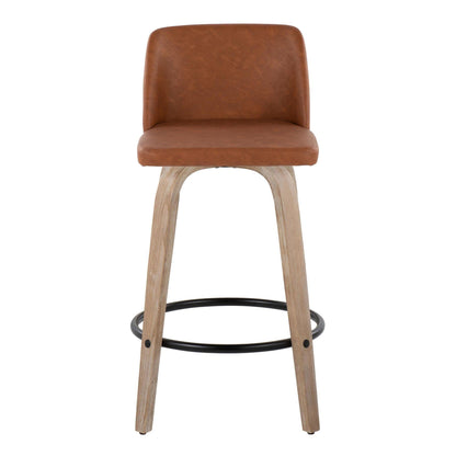 Majestic Office Furniture 26" Fixed-Height Counter Stool - Set of 2