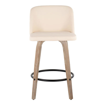 Majestic Office Furniture 26" Fixed-Height Counter Stool - Set of 2