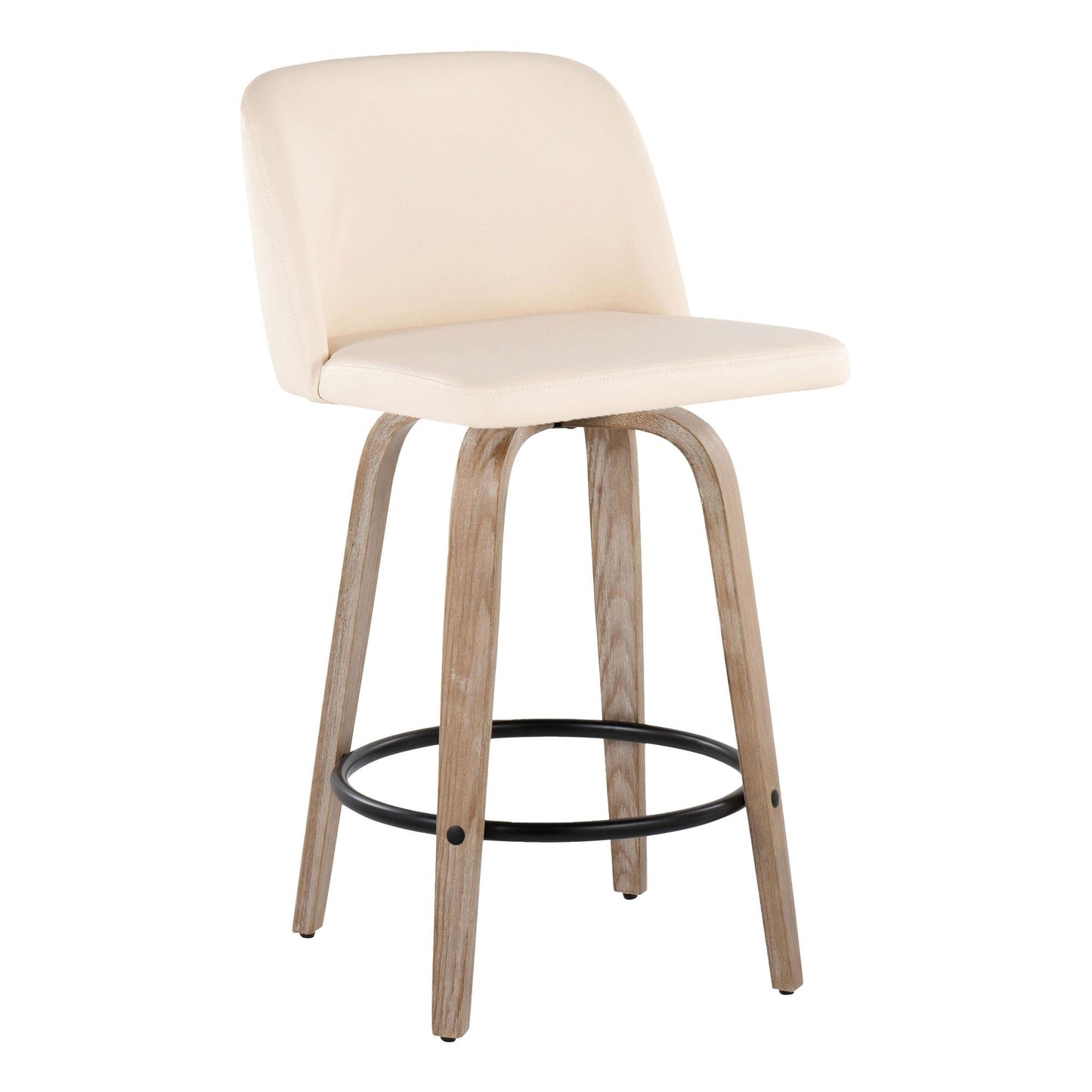 Majestic Office Furniture 26" Fixed-Height Counter Stool - Set of 2