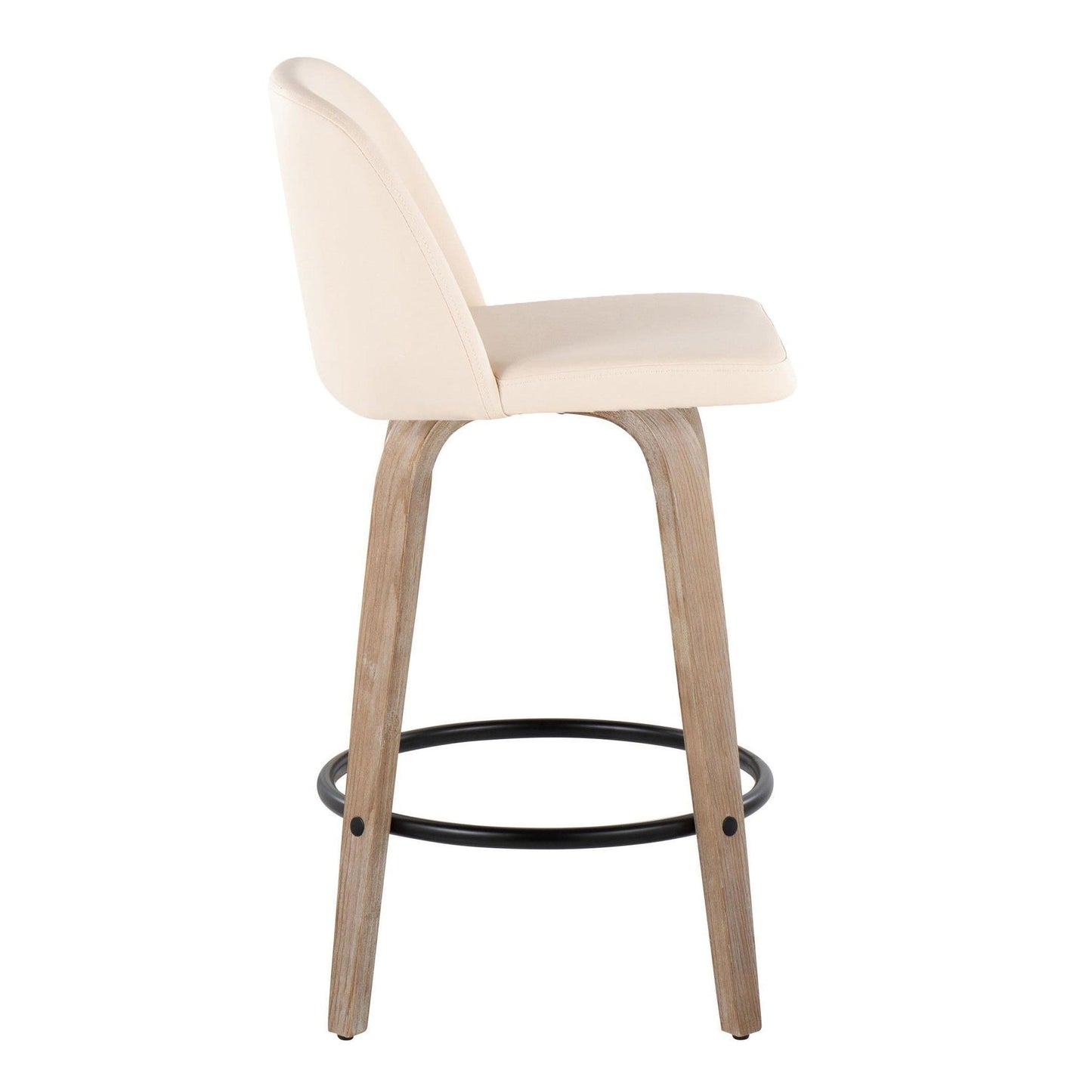 Majestic Office Furniture 26" Fixed-Height Counter Stool - Set of 2