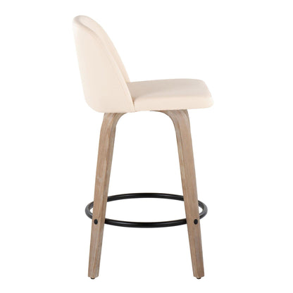 Majestic Office Furniture 26" Fixed-Height Counter Stool - Set of 2