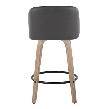 Majestic Office Furniture 26" Fixed-Height Counter Stool - Set of 2