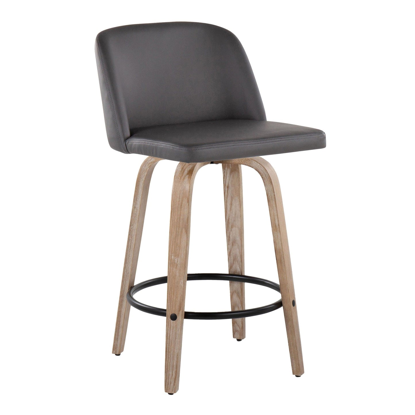 Majestic Office Furniture 26" Fixed-Height Counter Stool - Set of 2