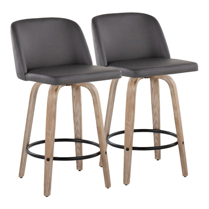 Majestic Office Furniture 26" Fixed-Height Counter Stool - Set of 2