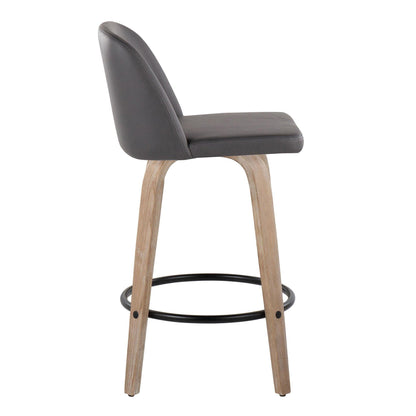 Majestic Office Furniture 26" Fixed-Height Counter Stool - Set of 2