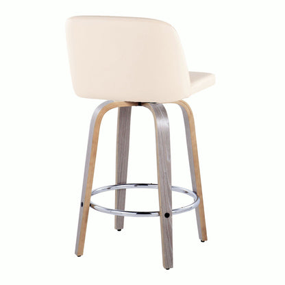 Majestic Office Furniture 26" Fixed-Height Counter Stool - Set of 2