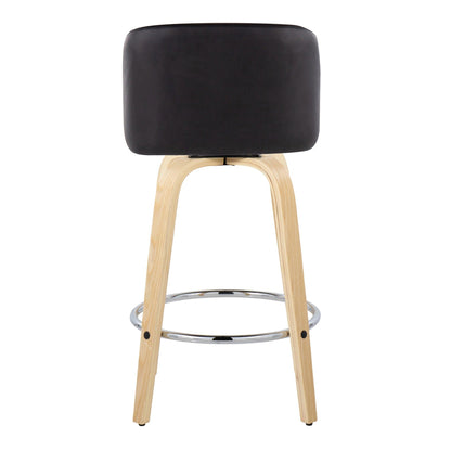 Majestic Office Furniture 26" Fixed-Height Counter Stool - Set of 2