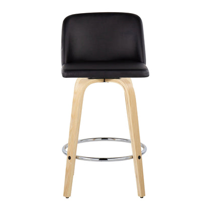 Majestic Office Furniture 26" Fixed-Height Counter Stool - Set of 2
