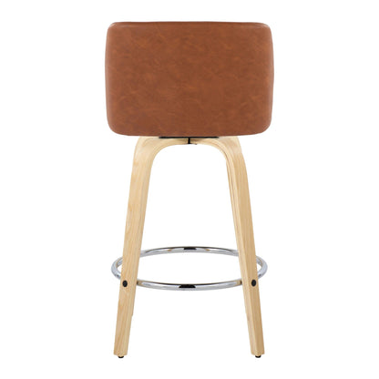 Majestic Office Furniture 26" Fixed-Height Counter Stool - Set of 2