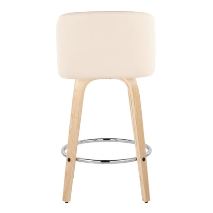 Majestic Office Furniture 26" Fixed-Height Counter Stool - Set of 2