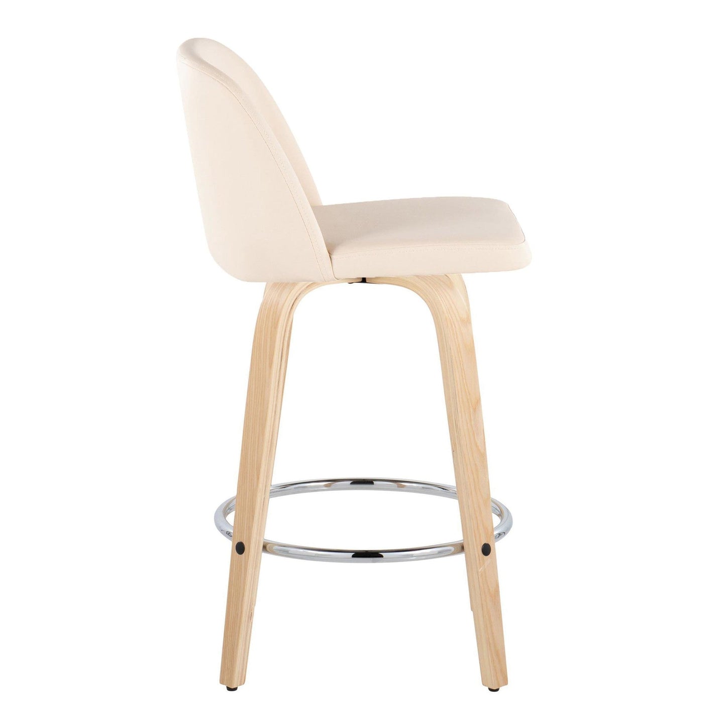 Majestic Office Furniture 26" Fixed-Height Counter Stool - Set of 2