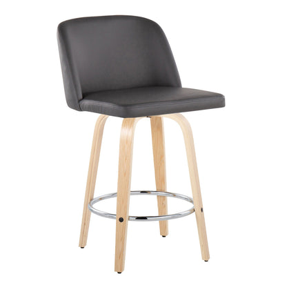 Majestic Office Furniture 26" Fixed-Height Counter Stool - Set of 2