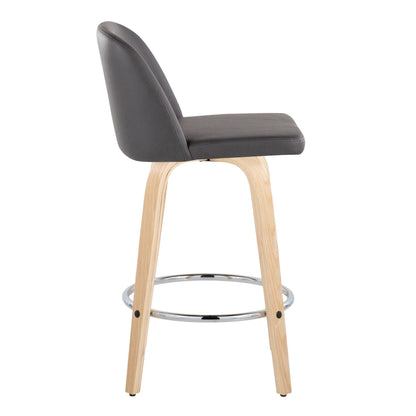 Majestic Office Furniture 26" Fixed-Height Counter Stool - Set of 2