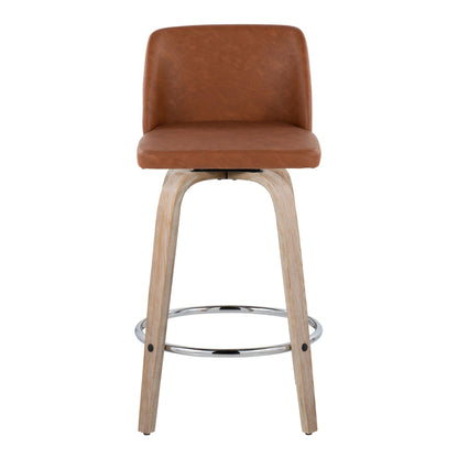 Majestic Office Furniture 26" Fixed-Height Counter Stool - Set of 2