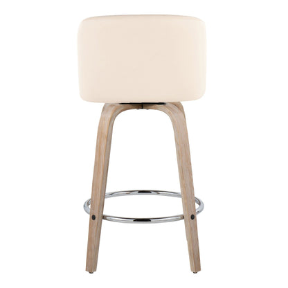 Majestic Office Furniture 26" Fixed-Height Counter Stool - Set of 2