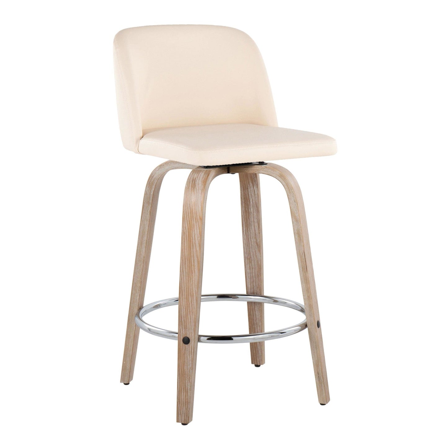 Majestic Office Furniture 26" Fixed-Height Counter Stool - Set of 2
