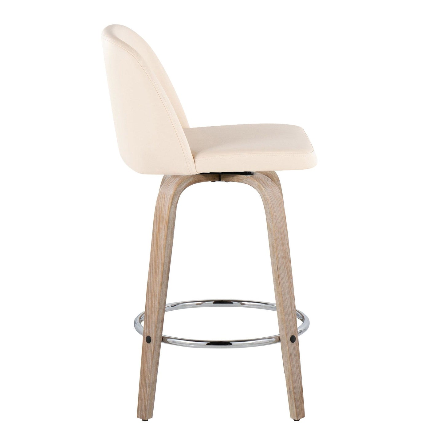 Majestic Office Furniture 26" Fixed-Height Counter Stool - Set of 2