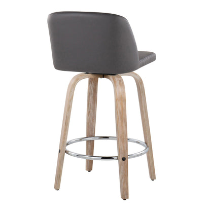 Majestic Office Furniture 26" Fixed-Height Counter Stool - Set of 2