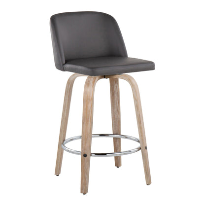 Majestic Office Furniture 26" Fixed-Height Counter Stool - Set of 2
