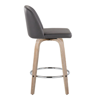 Majestic Office Furniture 26" Fixed-Height Counter Stool - Set of 2
