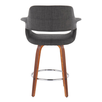 Majestic Office Furniture Flair 26" Fixed-Height Counter Stool - Set of 2