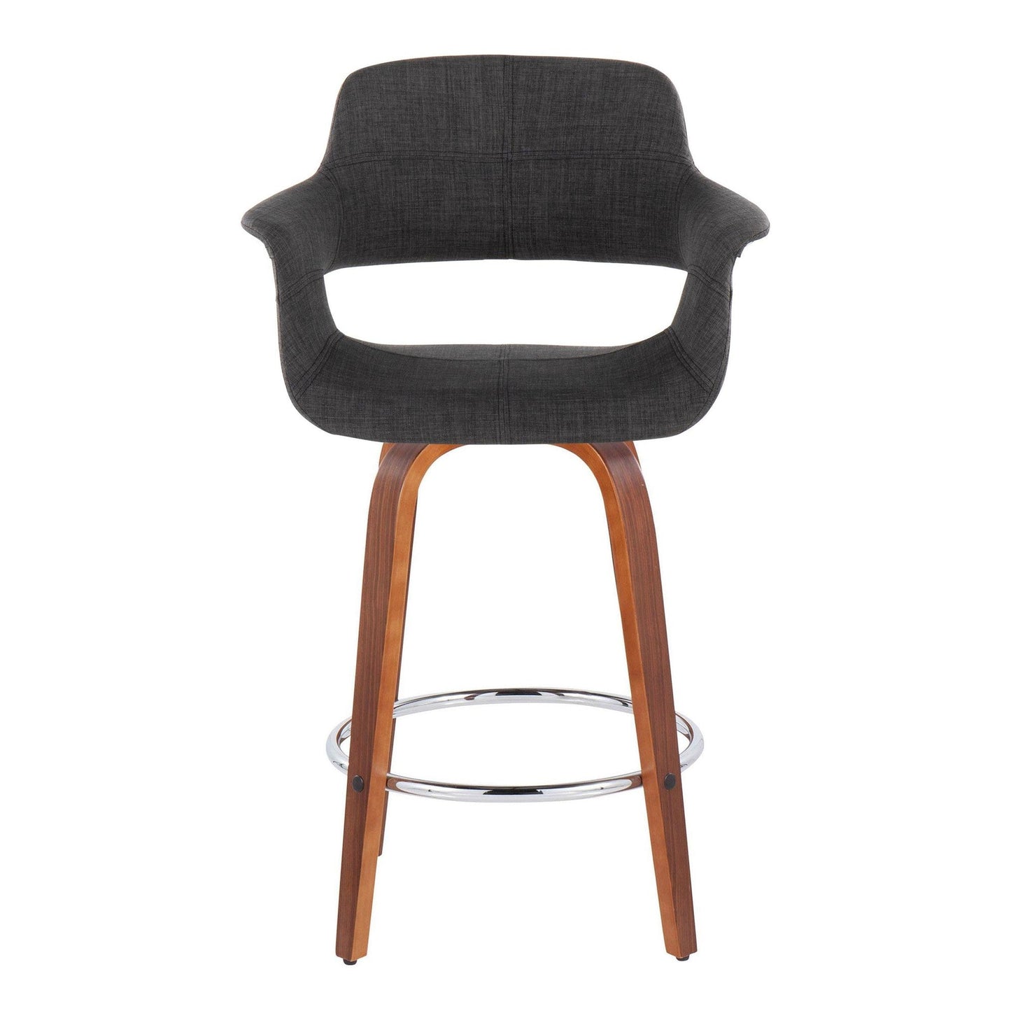 Majestic Office Furniture Flair 26" Fixed-Height Counter Stool - Set of 2