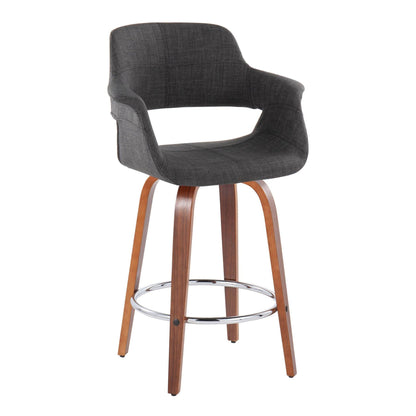 Majestic Office Furniture Flair 26" Fixed-Height Counter Stool - Set of 2
