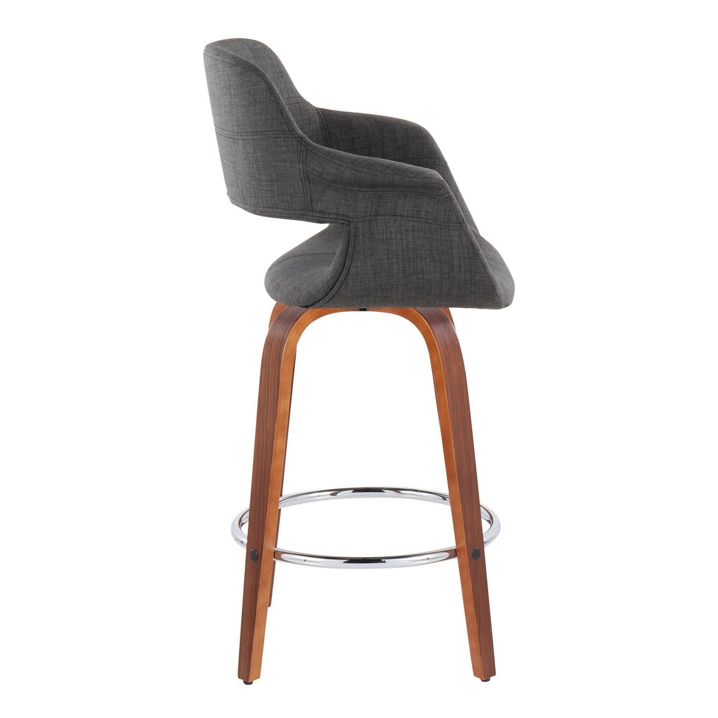 Majestic Office Furniture Flair 26" Fixed-Height Counter Stool - Set of 2